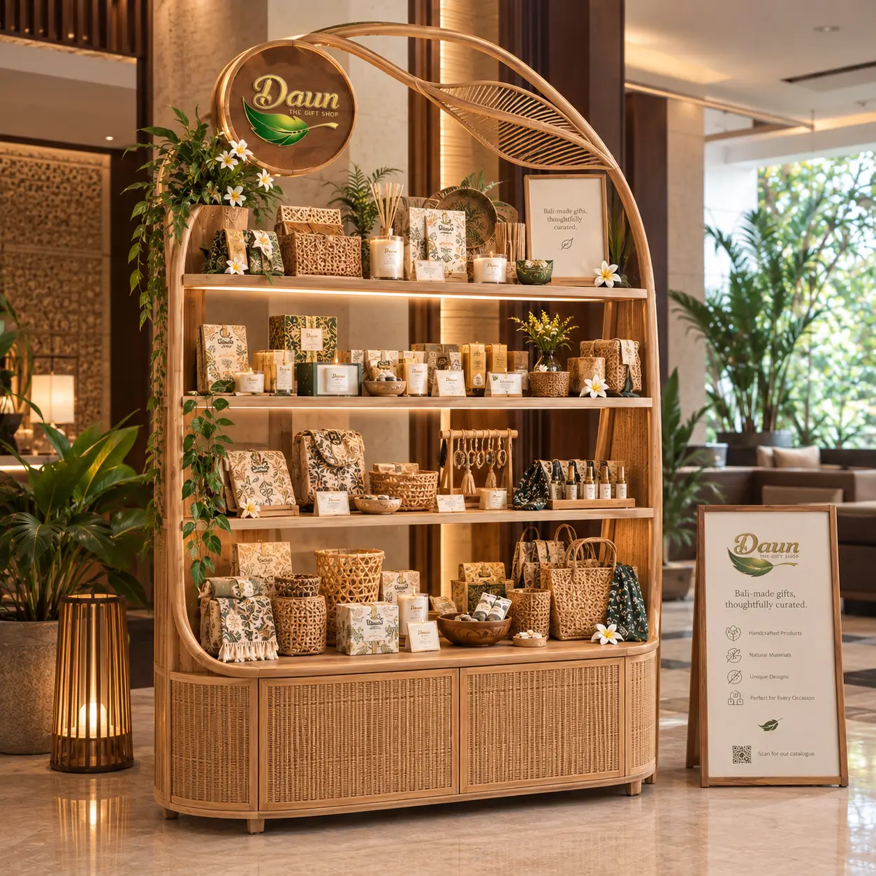 Daun Gift Corner Large for luxury hotels and resorts in Bali